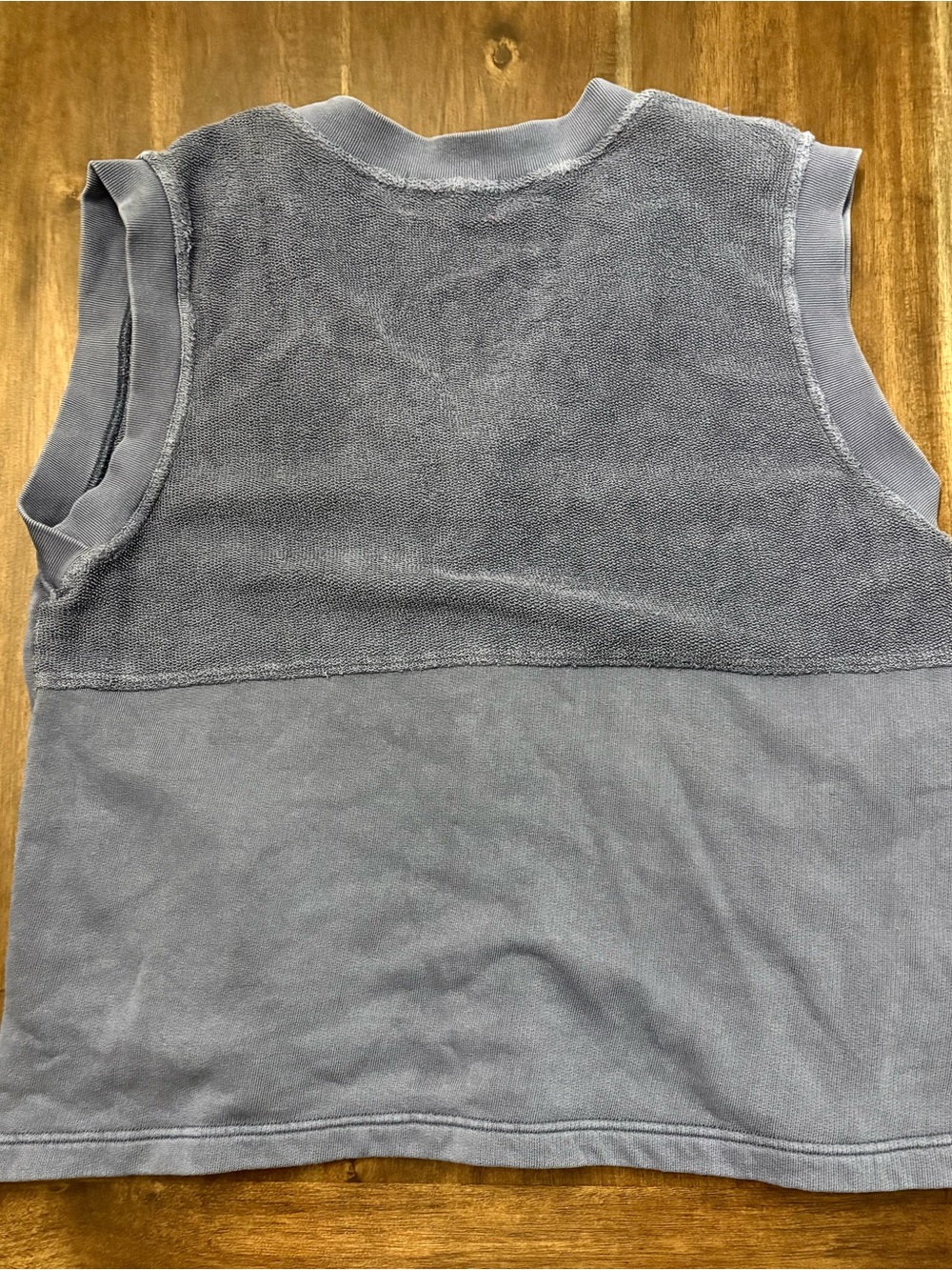 Free People Sleeveless Button-Front Top in Navy - Picture 6 of 7